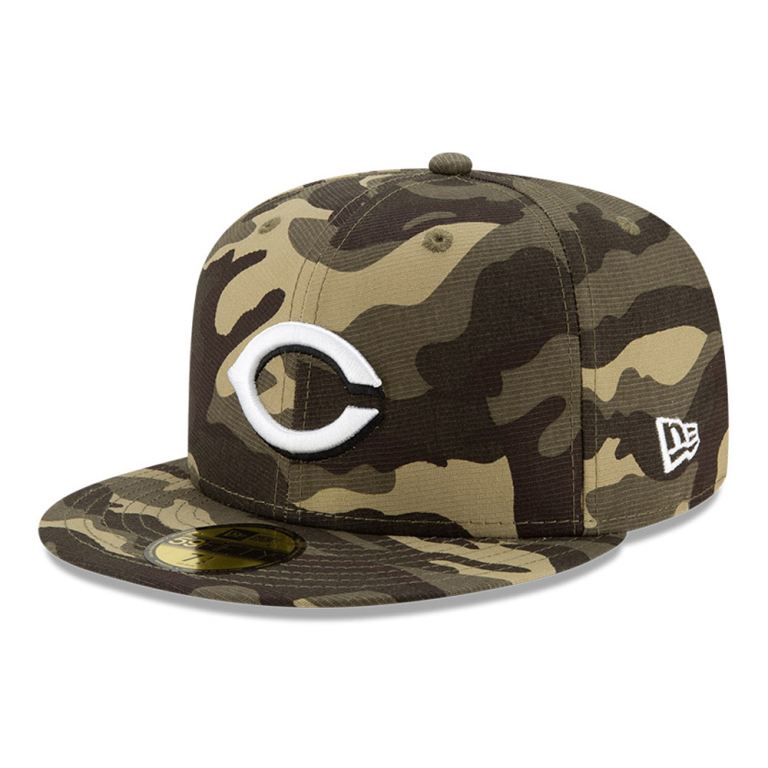 Gorras New Era 59fifty Camuflados - Cincinatti s MLB Armed Forces 71058FAVN